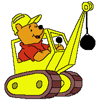 winnie the pooh construction